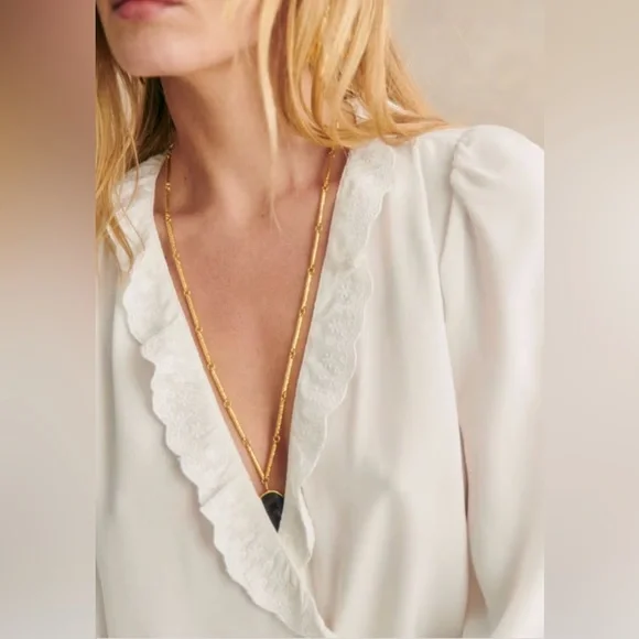 🇫🇷 Sézane Rosine Shirt - Picture 3 of 11